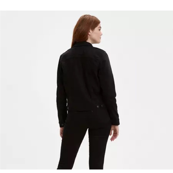 LEVI’S ORIGINAL TRUCKER JACKET in Black - Picture 3 of 7